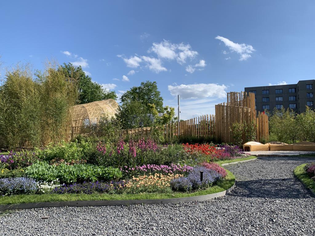 Urban district Floriade 2022 Chinese bamboo garden